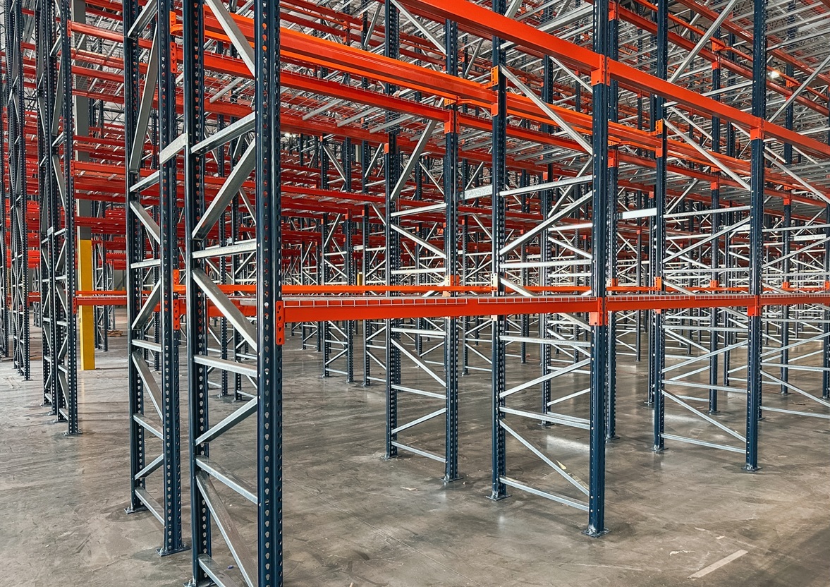 Selective Pallet Rack in a warehouse
